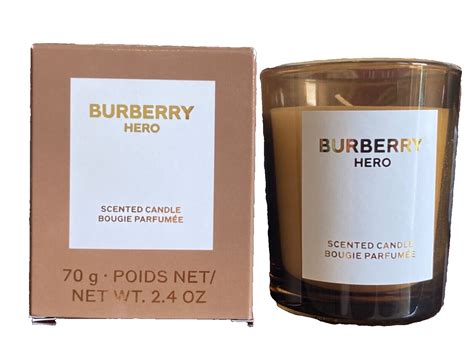 burberry hero scented candle bougie parfumée|Burberry Hero Scented Candle BOUGIE PARFUMEE 2.4 Oz/ .